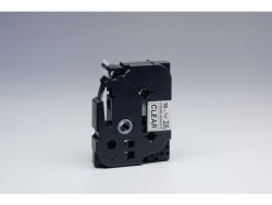 Tape BROTHER TZES141 18mm Svart p Klar