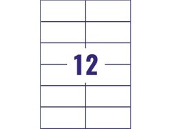 Etikett AVERY 99,1x42,3 Avtagbara 300st/fp