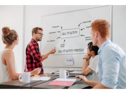 Whiteboard tillbehrsbox vit