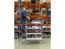 Hyllvagn 4 plan ltt 1200