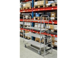 Hyllvagn 4 plan ltt 1200