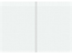 Rknehfte A4 rutat 5x5mm ljusgrn