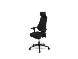 Kontorsstol Surf Synkron m armstd svart