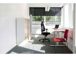 Kontorsstol LD6340 komplett svart