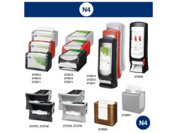 Servett TORK Pre N4 2-lag vit 1000/fp