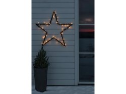 Ljusslinga 120 amber LED 19m svart