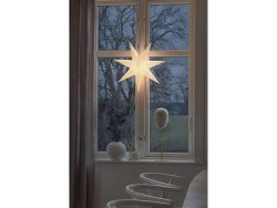 Pappersstjrna 60cm vit