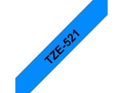 Tape BROTHER TZE521 9mm svart p bl