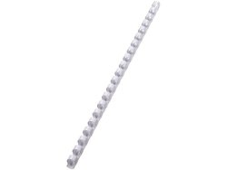 Plastspiral GBC 10mm vit 65 bl. 100/FP