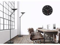 Golvlampa UNILUX Dely LED rrlig svart