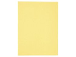 Mapp LYRECO A4 1-klaff 250g gul 100/fp