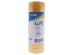 Kontorstejp 15mm x 33m LYRECO klar 10rl/fp