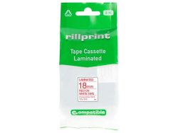 Tape 18mm TZe-242 rd p vit