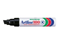 M�rkpenna ARTLINE 100 sned 12mm svart