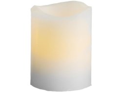 Blockljus STAR T LED May 6cm vit 2/fp