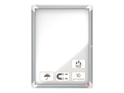 Glasskp NOBO utomhusbruk magnetisk 4xA4