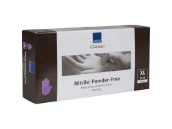 Nitrilhandske puderfri lila XL 100/FP