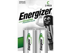 Batteri Laddbar ENERGIZER C HR14 2/FP