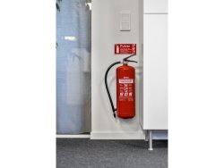 Brandsläckare NEXA pulver 6kg röd 43A