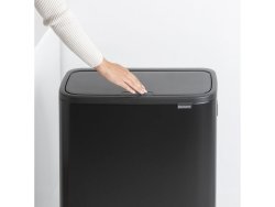 Papperskorg BRABANTIA Bo Touch 2x30L sv