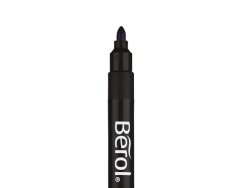 Fiberpenna BEROL Broad svart 12/fp