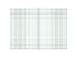 Rknehfte A5 rutat 5x5mm ljusgrn