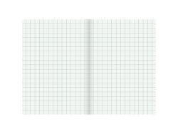 Rknehfte A5 rutat 10x10mm ljusgrn