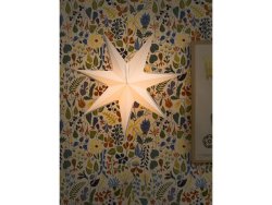 Pappersstjrna Star 60cm vit
