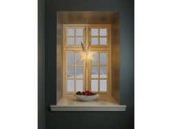 Pappersstjrna Star 60cm greige