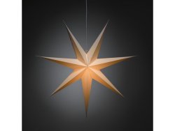 Pappersstjrna Star 78cm vit