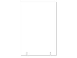 Akrylficka till Vendor HL Display A5