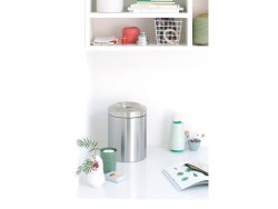 Papperskorg BRABANTIA Flameguard 7L matt