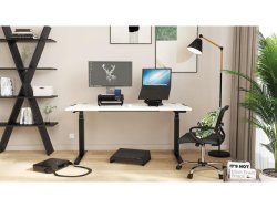 Bildskrmsstll FELLOWES Breyta Svart