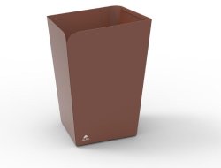 Papperskorg ALBA 18L terracota
