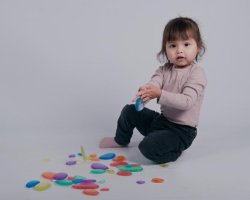 Transparenta regnb�gsstenar 36st