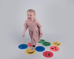 Markeringsplattor K�nslor 10 st