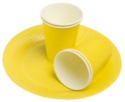 Pappersb�gare PRONAPPE 20cl 15/fp gul