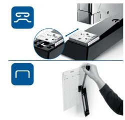 H�ftapparat RAPID K2 svart/krom