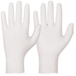 Nitrilhandske Magic Touch EN455, Vit 100st/fp S