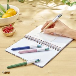 Kulpenna BIC 4 Colours Wood 1mm