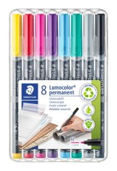Universalpenna LUMOCOLOR M P sort.f 8/fp