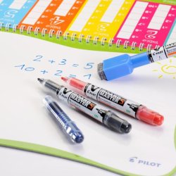 Whiteboardpenna PILOT Master rund svart