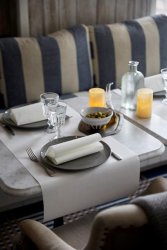 Servett Dunilin 40x40cm vit 45/FP