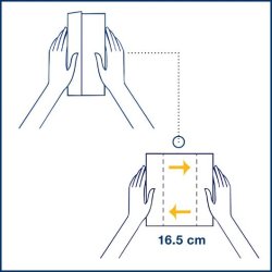 Servett TORK Xpressnap N14 vit 720/fp