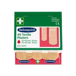 Pl�ster SALVEQUICK refill textil 40/fp