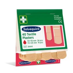 Pl�ster SALVEQUICK refill textil 40/fp