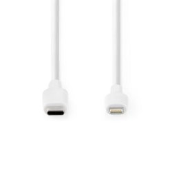 Kabel NEDIS Lightning - USB-C 2m vit
