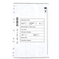 S�kerhetskuvert f�r nycklar koder 400/fp