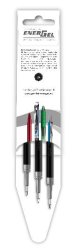 Refill PENTEL EnerGel needle svart 3/fp