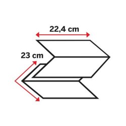 Handduk KATRIN Zig Zag 2 4000/fp